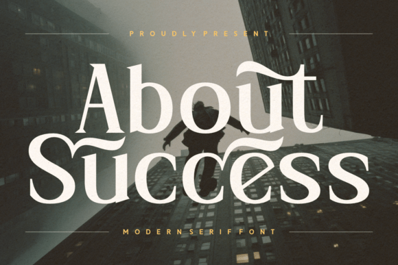 About Success Serif Font for Handmade Creations