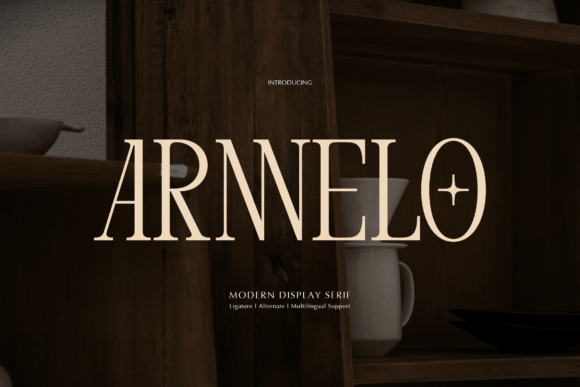 Arnnelo: A Modern Serif Font for Impactful Campaigns