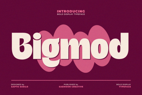 Bigmod: A Playful Font for Handmade Creations