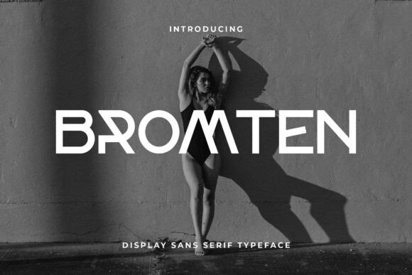 Bromten: A Modern Sans Serif Font for Editorial Design