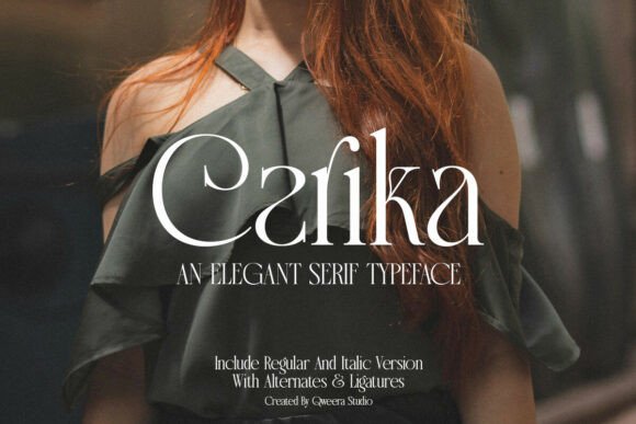 Carika: A Serif Font That Elevates Branding with Elegance