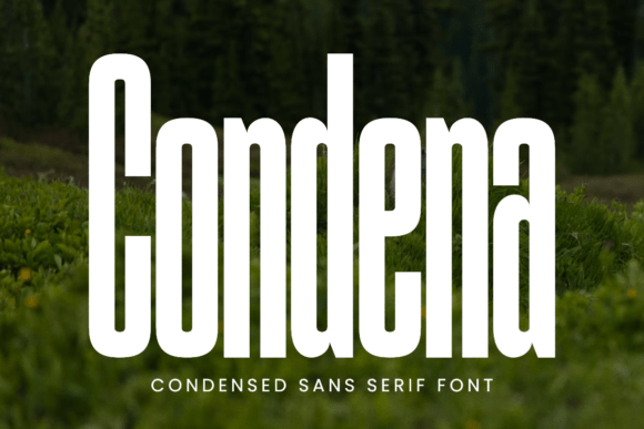 Condena Font Review for Modern Branding Projects