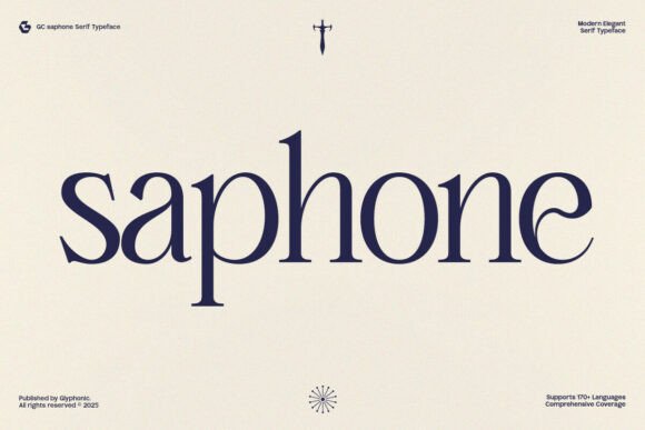 GC Saphone Font for Campaign Creatives