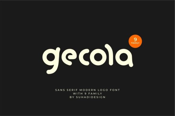 Gecola: The Modern Sans Serif Font That Elevates Campaign Visuals