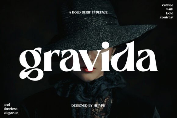 Gravida: A Bold Serif Font for Your Brand’s Visual Makeover
