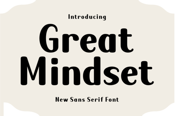 Great Mindset: A Modern Sans Serif Font for Editorial Design
