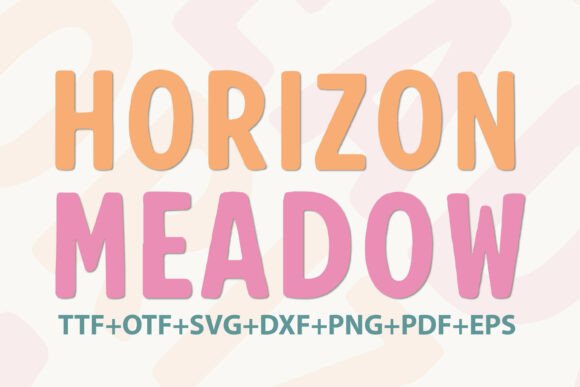 Horizonmeadow Regular for Campaign Creatives