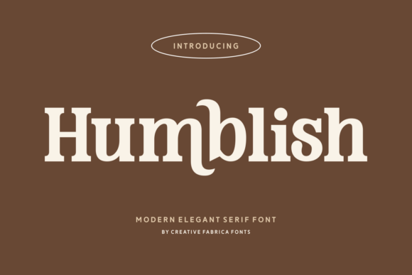 Humblish Serif Font for Modern Web Design