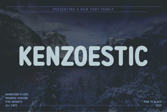 Kenzoestic Rounded for Branding: A Font That Feels Right