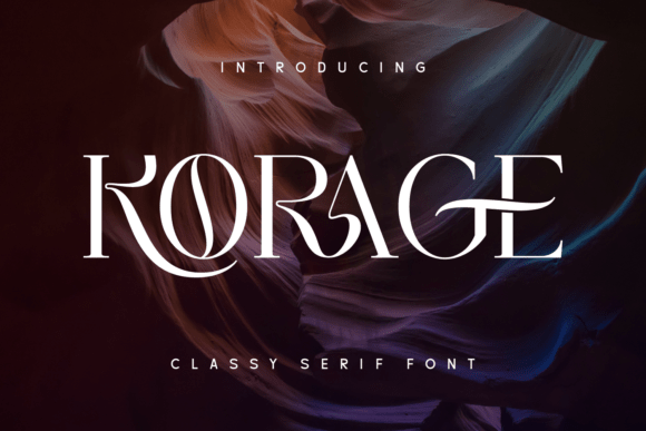 Korage: A Serif Font That Elevates Editorial Design