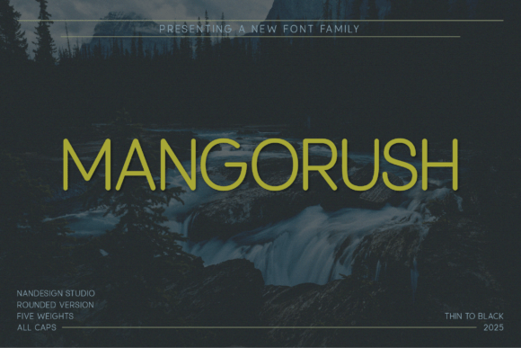 Mangorush Rounded: A Modern Sans Serif Font for Editorial Clarity