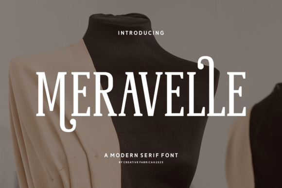 Meravelle Serif Font for Handmade Creations