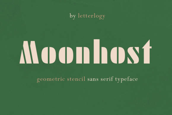 Moonhost: A Modern Font for Professional Branding