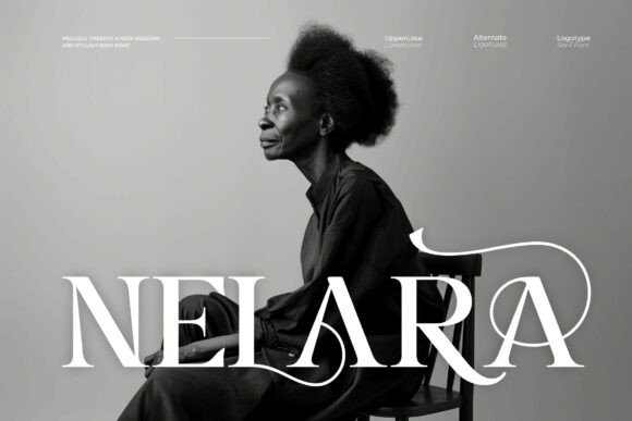 Nelara Serif: A Modern Serif Font for Editorial Elegance