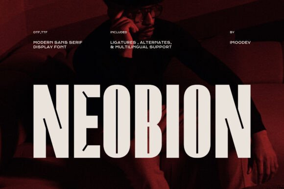 Neobion: A Modern Sans Serif Font for Editorial Elegance