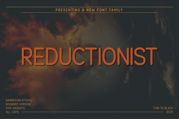 Reductionist Rounded: A Modern Sans Serif for Editorial Clarity