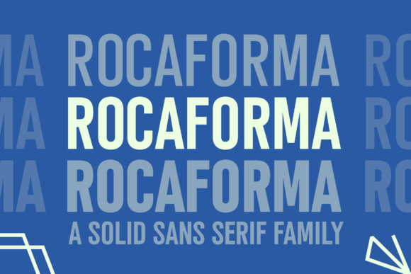 Rocaforma Regular: A Modern Font for Handmade Creations