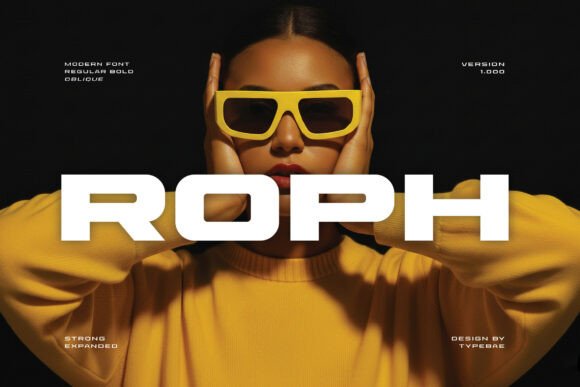 Roph: A Modern Sans Serif for Bold Branding