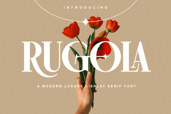 Rugola Serif Font for Handmade Creations