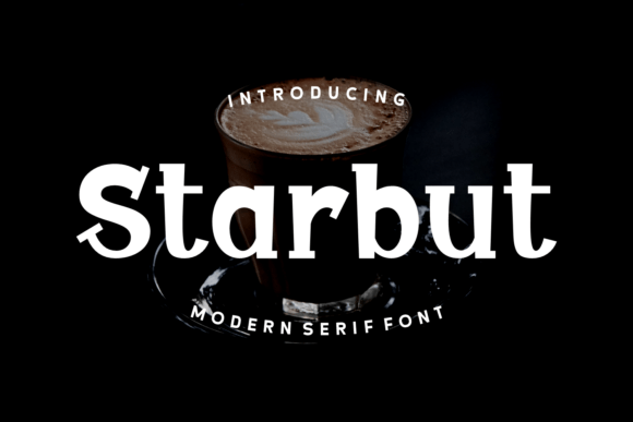 Starbut: A Bold Serif Font for Handmade Creations