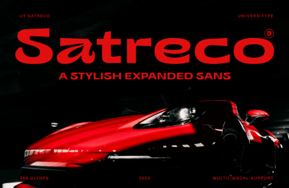 Ut Satreco: A Modern Sans Serif Font for Editorial Design